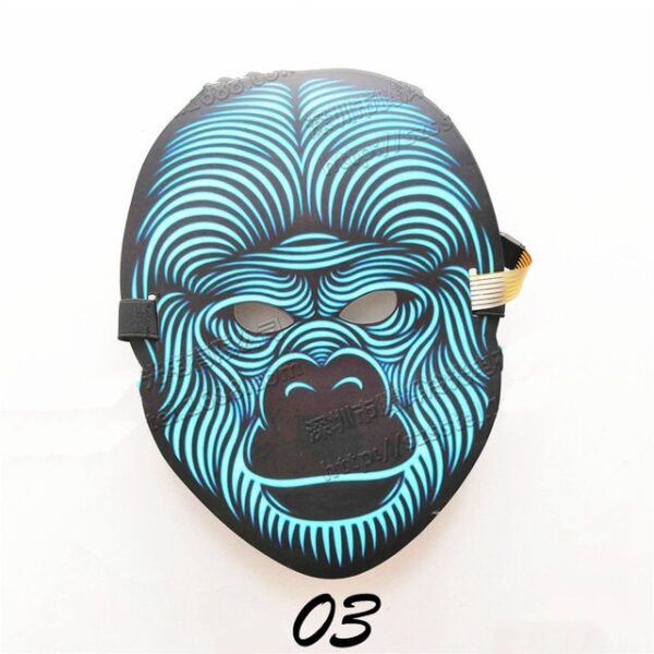 Halloween LED Light Mask New design Sound Activated Mask Luminous Glowing Flash 3D Animal Mask Voice 2.jpg 640x640 2