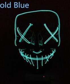 Halloween Mask LED lampice za osvjetljavanje Party maske The Purge Izborna godina Festivalske zabavne maske Cosplay 3.jpg 640x640 3