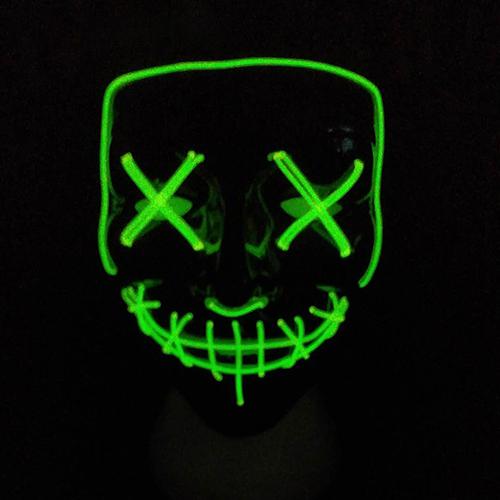 Halloween Mask LED lampice za osvjetljavanje Party maske The Purge Izborna godina Festivalske zabavne maske Cosplay 4.jpg 640x640 4