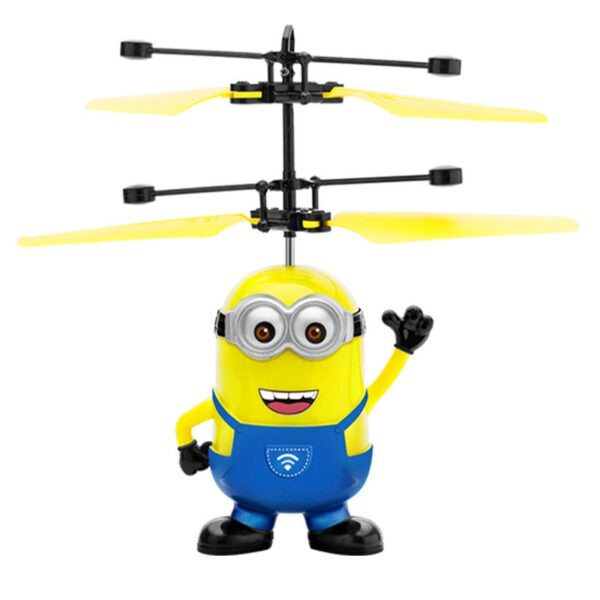 Mini RC Despicable Drone Minions Helicopter Quadcopter Drone Flying Sensory Toy For Kids Gift 1