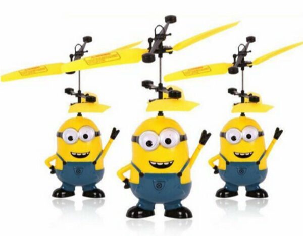 Mini RC Despicable Drone Minions Helicopter Quadcopter Drone Flying Sensory Toy For Kids Gift 2