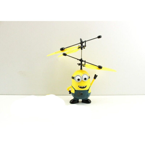 Mini RC Despicable Drone Minions Helicopter Quadcopter Drone Flying Sensory Toy For Kids Gift 4