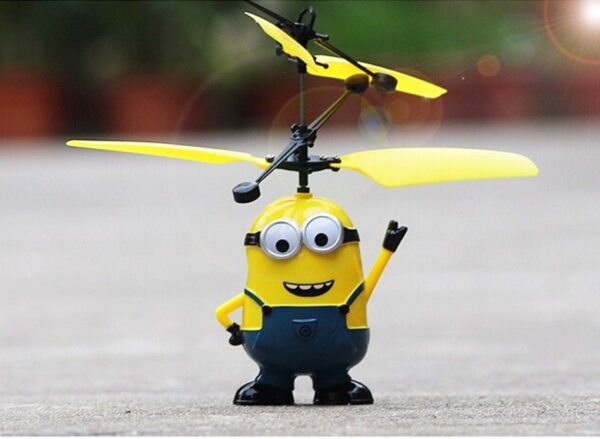 Mini RC Despicable Drone Minions Helicopter Quadcopter Drone Flying Sensory Toy Para sa mga Bata nga Regalo 5