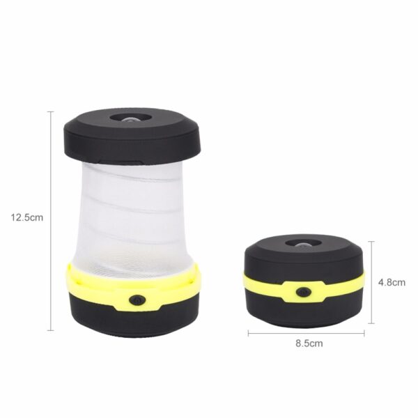 Multifunction Retractable Camping Lights LED Flashlight Outdoor Portable Lantern Mini Tent Light Emergency Lamp Pocket Torch 7