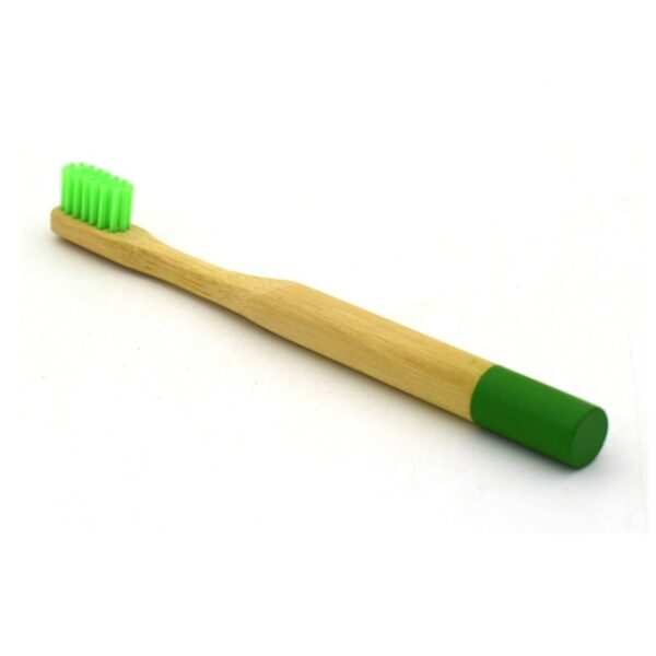 BAG-ONG Natural Bamboo Toothbrush Bamboo Charcoal Toothbrush Ubos nga Carbon Bamboo Nylon Wood Handle Toothbrush para sa mga Bata 2.jpg 640x640 2