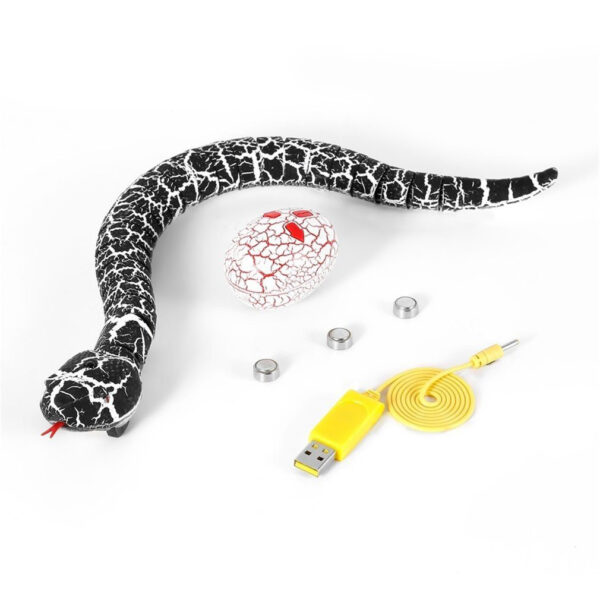 OCDAY RC Remote Control Snake And Egg Rattlesnake Animal Trick Terrifying Mischief Toys for Children Funny 2 1