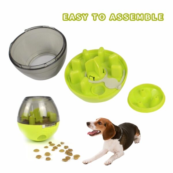 Pet Dog Toys Tumbler Leakage Ball Dog Bite Toy Removable Dogs Leakage Dispenser Chewing Products for 4