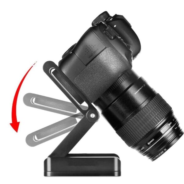 Professional Camera Flex Tripod Z Pan Tilt Aluminum Folding Z Tripod BRACKET Head Solution Photography Studio 4