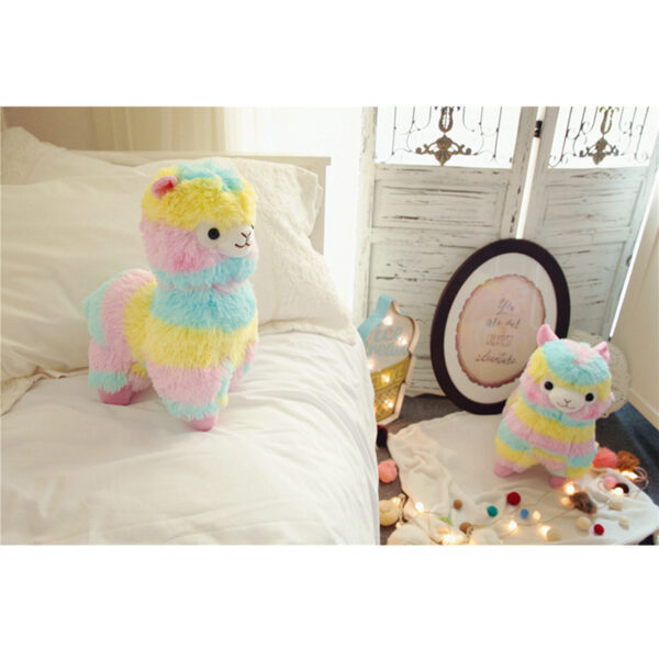 RAINBOW Alpaca Plush Toy 3 Size Dolls For Children High Quality Soft Cotton Baby Brinquedos Animals 3