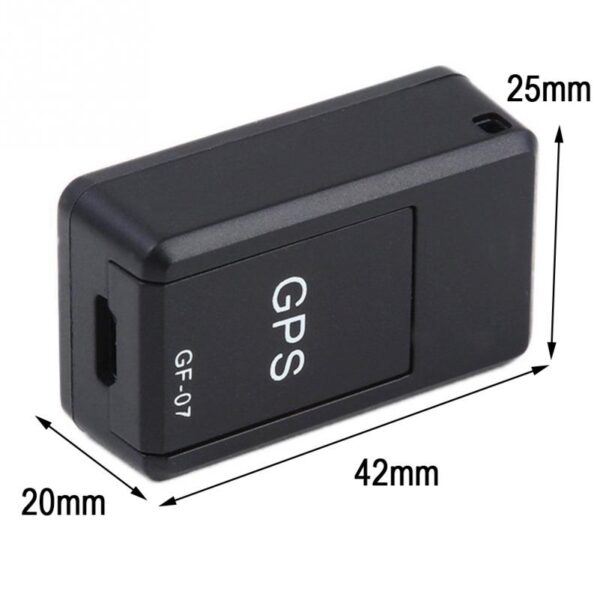 Ultra Mini GF 07 GPS အကြာကြီး Standby သံလိုက်ဖြင့် SOS ခြေရာခံကိရိယာသည် မော်တော်ယာဥ်ကားပုဂ္ဂိုလ်အတွက် တည်နေရာ 5