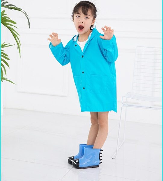 VILEAD Cute Small Dinosaur Polyester Baby Rain Coat Outdoor Waterproof Raincoat Children Windproof Poncho Boys Girls 1.jpg 640x640 1