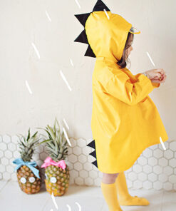 VILEAD Cute Small Dinosaur Polyester Baby Rain Coat Outdoor Waterproof Raincoat Children Windproof Poncho Boys Girls 2.jpg 640x640 2