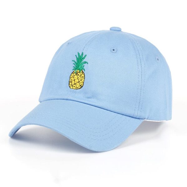 VORON new Pineapple Embroidered Baseball Cap Funny Fresh Fruit Hipster Hat Pineapple Dad Hat Baseball Cap 2.jpg 640x640 2