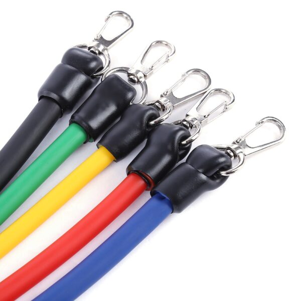 YHSBUY 2018 11 Pieces Set Resistance Bands Expander Pull Rope Fitness Gym Rubber Loop Sport Exercise 4