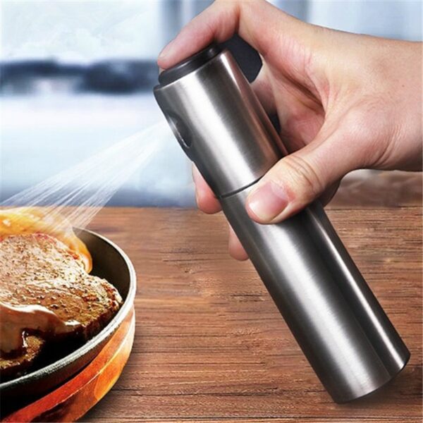 YOTOP Stainless Steel Spray Pump Fine Mist Olive Pump Spray Bottle Oil Sprayer Pot Cooking Tool 1