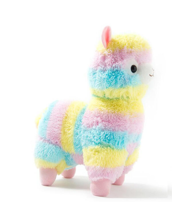 Rainbow Alpaca Stuffed Toy