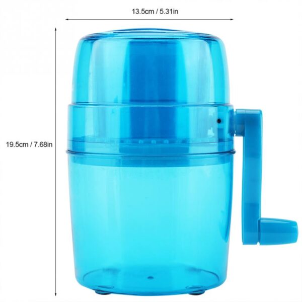 1 1L Original Manual Ice Crusher Shaver Household Snow Cone maker Mini Hand operated Ice Crusher 1