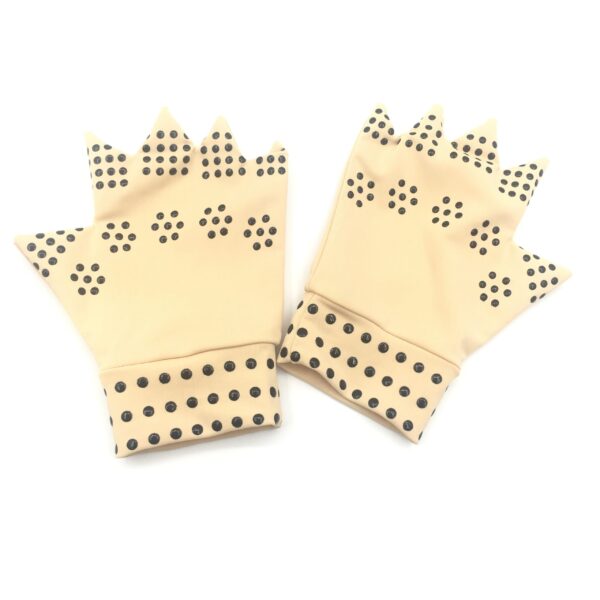 1 Pair Magnetic Therapy Fingerless Gloves Arthritis Pain Relief Heal Joints Braces Supports Health Care Tool 11 scaled