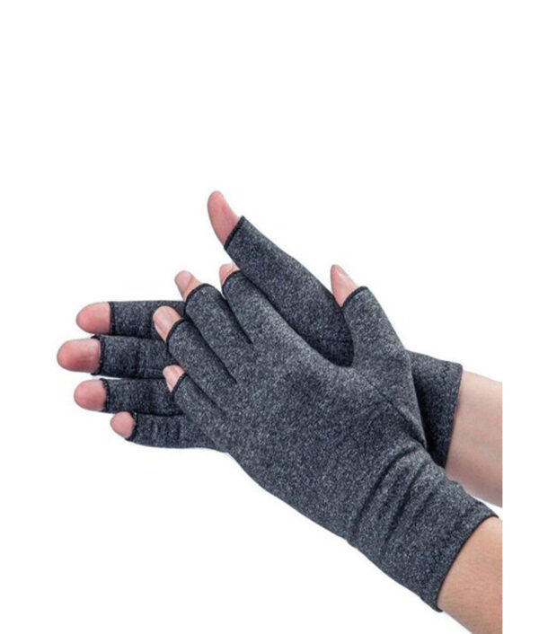 1 Pair Unisex Men Women Therapy Compression Gloves Hand Arthritis Joint Pain Relief Health Care Half 6 510x510 1