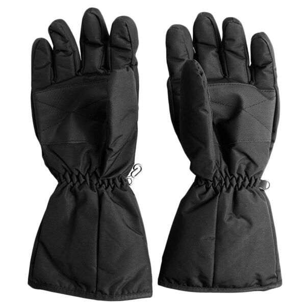 1 Pair Waterproof Heated Gloves Battery Powered For Motorcycle Hunting Winter Warmer No Battery 2