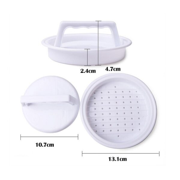 1 pc Hamburger Mold Maker Multi function Sandwich Meat Kitchen Barbecue Tool DIY Home Cooking Tools 5