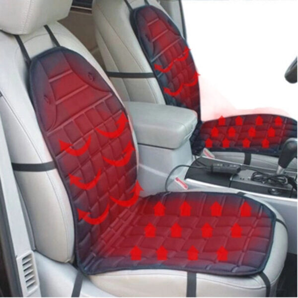 12V हीटेड कार सीट कुशन कवर सीट हीटर वार्मर विंटर घरेलू कुशन कार्डिवर हीटेड सीट कुशन: