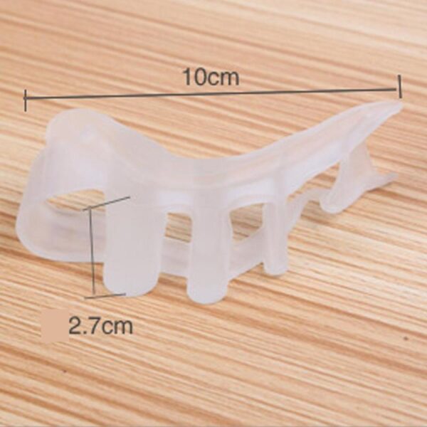 1Pair Silicone Gel Hallux Valgus Correction Toe Separators Foot Care Gel Bunion Protector Orthopedic Straightener Correctors 3