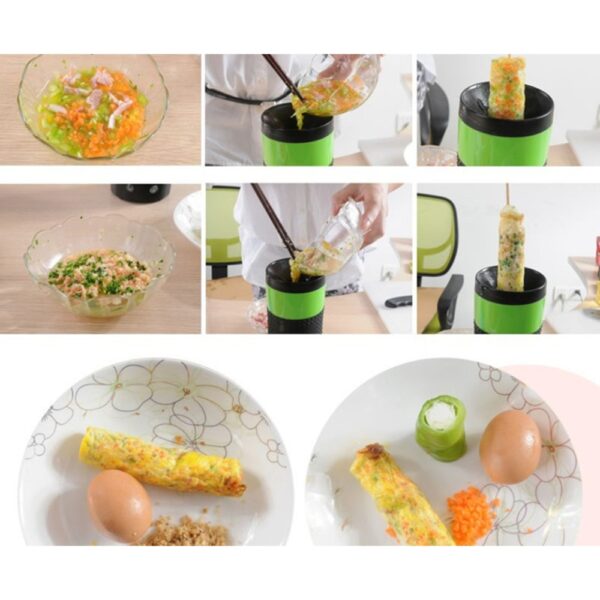 1Pc Automatic Multifunctional Household Rolls Egg Cups Electric Egg Cooker Egg Pancake Roll Machine Uban sa European 1