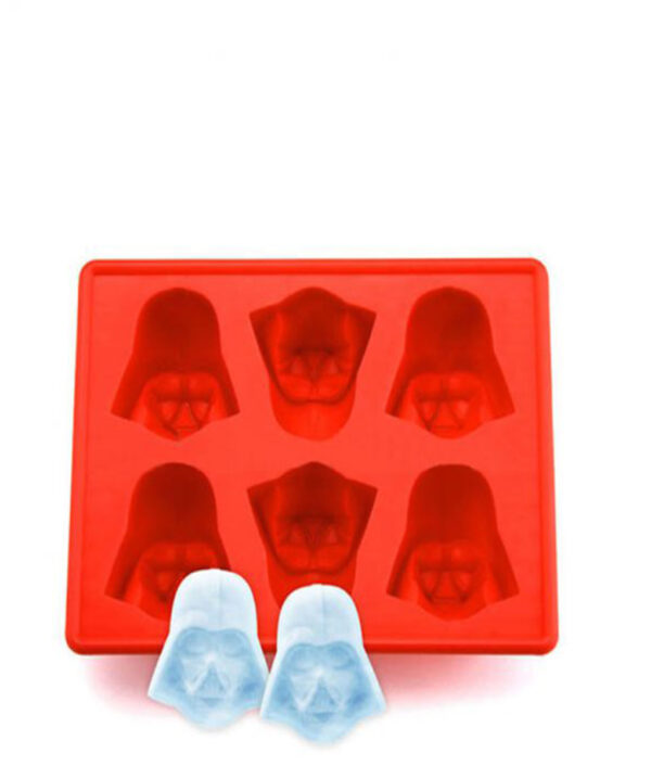 1pcs Fun Star Wars Darth Vader Cocktails Silicone Mold Ice Cube Tray Chocolate Fondant Mould diy 510x510 1