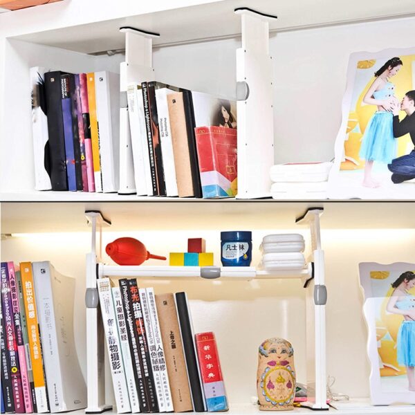 2018 New Drawer Dividers White Spring Loaded Expandable Kitchen Bedroom Organizer NE911 4