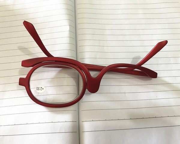 2018 Rotating Magnify Eye Makeup Glasses Reading Glasses Women Cosmetic Presbyopia Eyeglasses Folding Up Eyewear YJ208 2.jpg 640x640 2