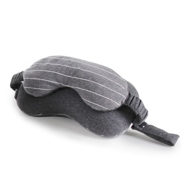 2019 Portable Multi Function Business Travel Neck Pillow Eye Mask Storage Bag with Handle 70g Gréisst 1.jpg 640x640 1