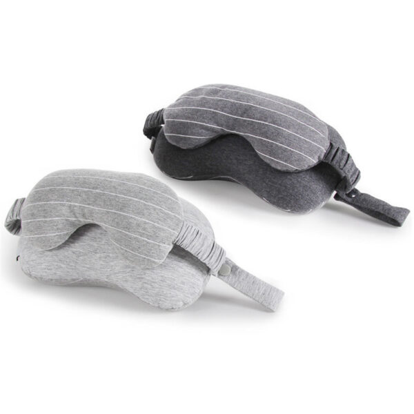 2019 Portable Multi Function Business Travel Neck Pillow Eye Mask Storage Bag with Handle 70g Size 4