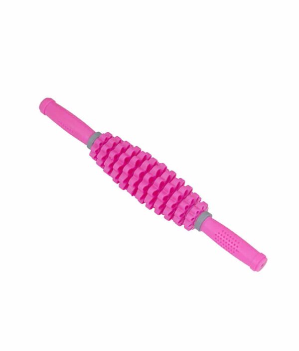 3 sa 1 Natangtang nga 12 Mga Gear Adjustable Muscle Roller Massage Stick para sa Yoga Block Deep Tissue 1 1