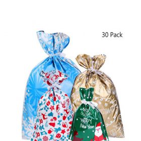 Drawstring Christmas Gift Bags - image 1