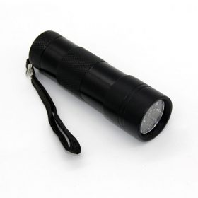 395NM UV Purple Light Waterproof Aluminium LED Torch - image 3