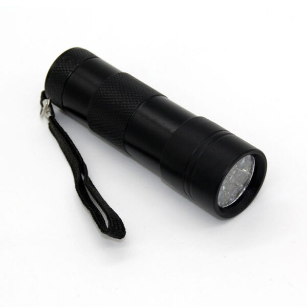 395NM UV 12 LEDs Purple Light LED Torch for Amber Currency Detector Portable Waterproof Aluminium UV 2