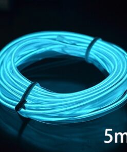 3m 5m Car LED Strips Decoration Strip 12V Flexible Neon EL Wire Rope Indoor Universal Interior 1.jpg 640x640 1