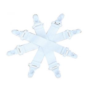 Stable Bed Sheet Fasteners (4Pcs) - image 1