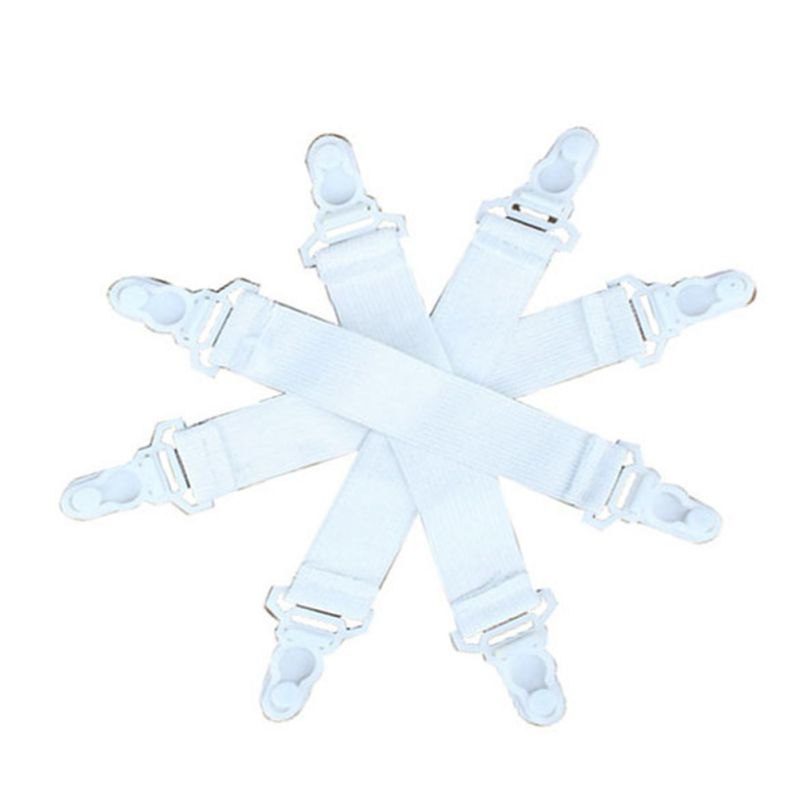 Stable Bed Sheet Fasteners (4Pcs)