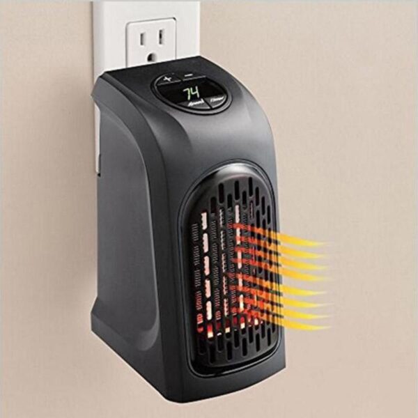 400W Mini Fan Heater Desktop Electric Heater Household Wall Handy Heater Stove Radiator Warmer Machine for 3