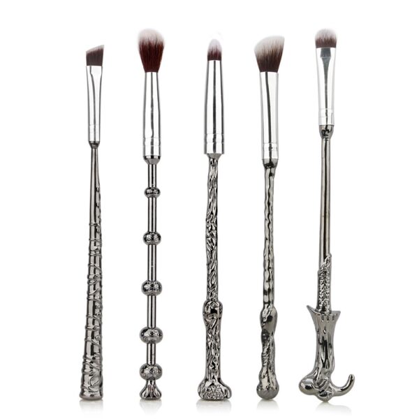 5 pcs Harry Makeup Brush Sets Potter Magic Wand Eye Shadow Brush Comestic With Bag Brush 1