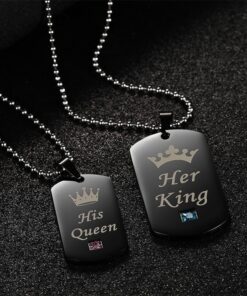 King and queen necklaces Clearance