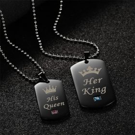 King and Queen Necklace - image 3