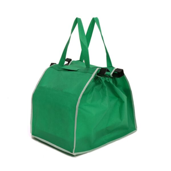 As Seen On TV Grocery Grab Shop Bag Foldable Tote Eco friendly Reusable Large Trolley Supermarket 2