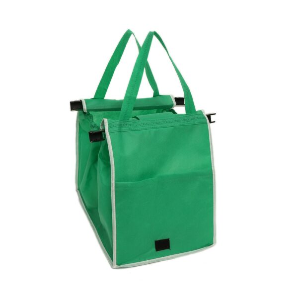 As Seen On TV Grocery Grab Shop Bag Foldable Tote Eco friendly Reusable Large Trolley Supermarket 3