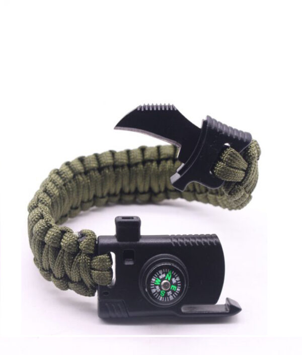 Pletena zapestnica Moška večnamenska zapestnica Paracord Survival Zapestnica Outdoor Camping Rescue Emergency Rope Zapestnice za ženske 510x510 1