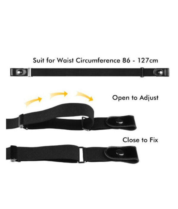 Buckle Free Belt Buckle Free Adjustable Belt No Buckle Stretch Belt Women s Plus Belts for 1 1