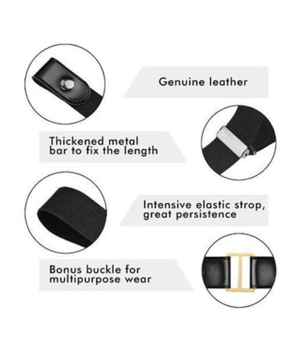 Buckle Free Belt Buckle Free Adjustable Belt No Buckle Stretch Belt Women s Plus Belts for 2 1