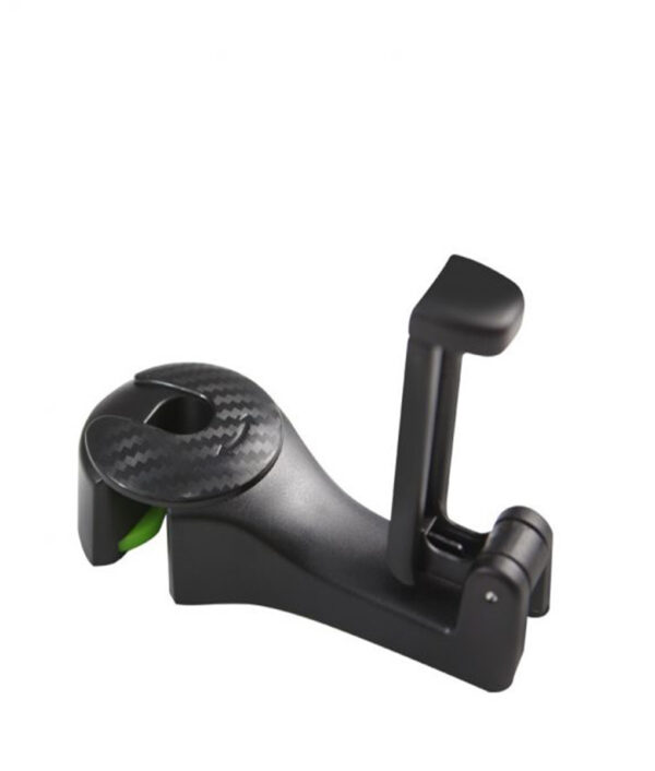 Hook Headrest Gluaisteán le Sealbhóir Fón Suíochán Ar ais Hanger Eagraí Gearrthóga Ilfheidhme Inaistrithe le haghaidh Mála Láimhe Mála 1 510x510 1